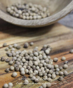 Poivre blanc Muntok - Les épices curieuses