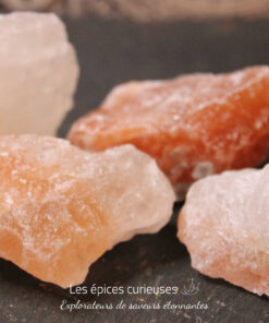 Sel rose de l'Himalaya en gros morceaux - Les épices curieuses