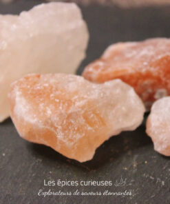 Sel rose de l'Himalaya en gros morceaux - Les épices curieuses