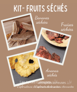Kit gourmandise - Fruits séchés - Les épices curieuses