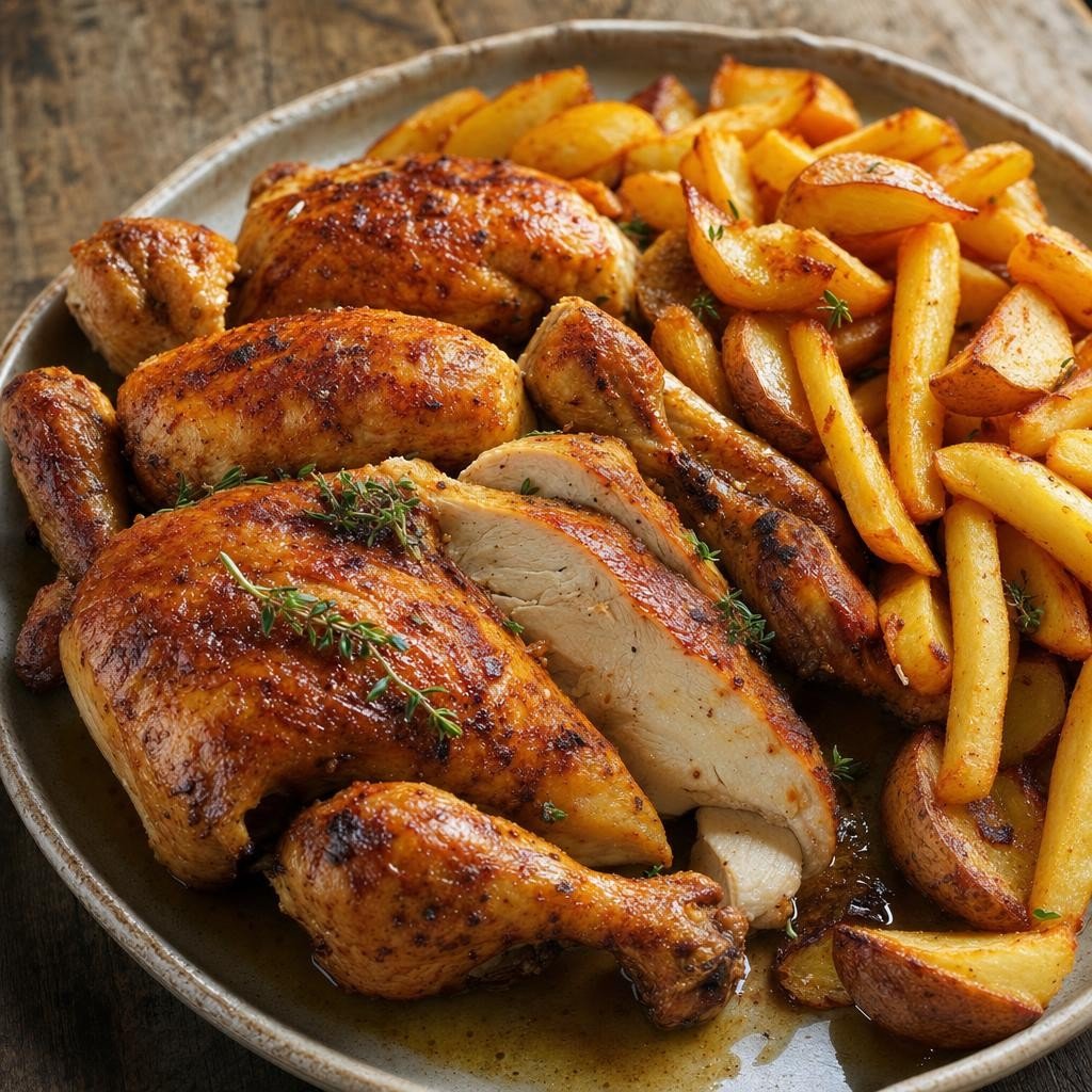 Poulet-Frites du Dimanche – Les Épices Curieuses Poulet-Frites du Dimanche - Les Épices Curieuses