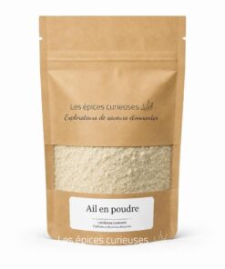 Ail en poudre - Packaging - Les Épices Curieuses
