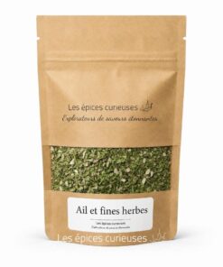 Ail et fines herbes - Packaging - Les Épices Curieuses