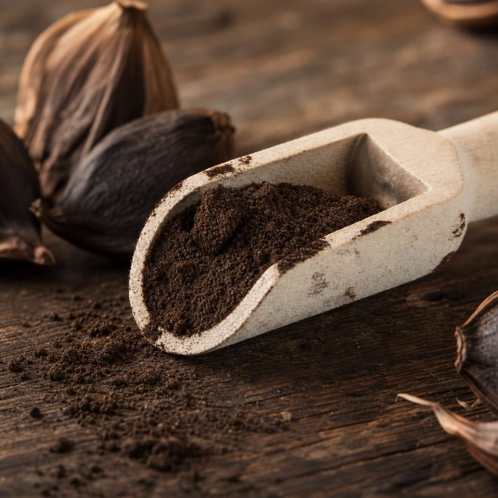 Ail noir en poudre – Les Épices Curieuses Ail noir en poudre - Les Épices Curieuses