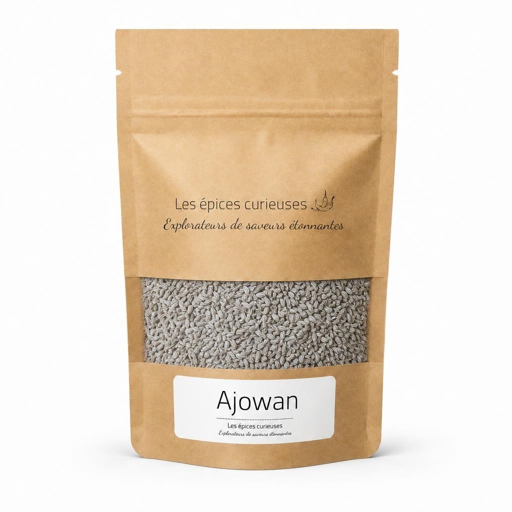 Ajowan – Packaging – Les Épices Curieuses Ajowan - Packaging - Les Épices Curieuses