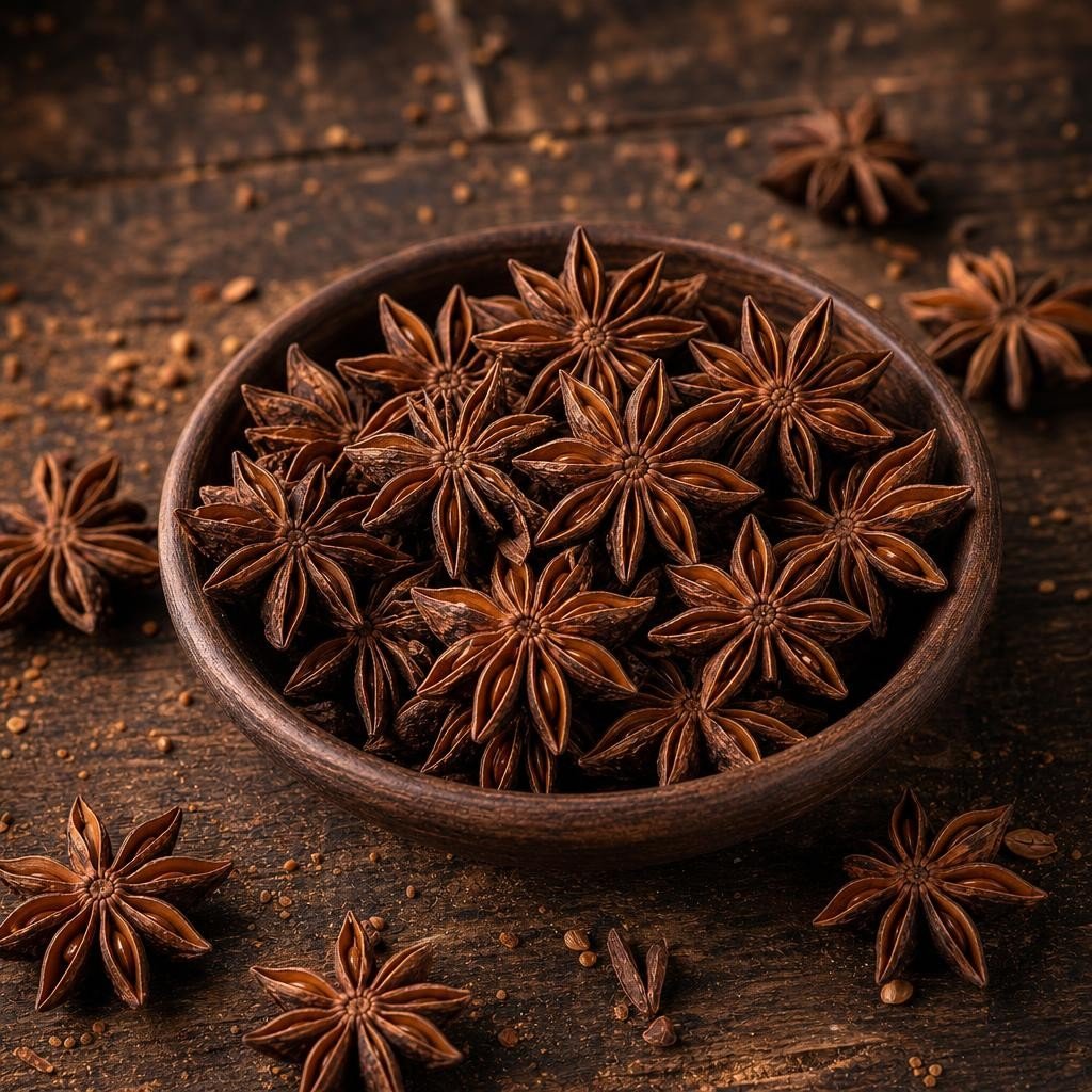 Anis étoilée Badiane entière – Les Épices Curieuses Anis étoilée Badiane entière - Les Épices Curieuses