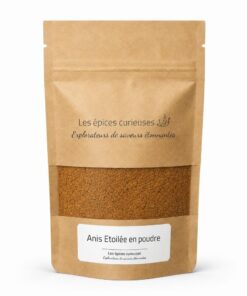 Anis Etoilée en poudre - Packaging - Les Épices Curieuses