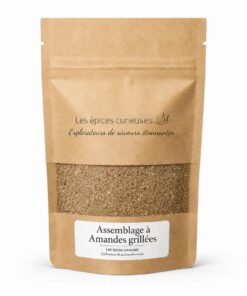 Assemblage à Amandes grillées - Packaging - Les Épices Curieuses