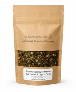Assemblage Beurre Maison aux Herbes & Oignon Fumé - Packaging - Les Épices Curieuses