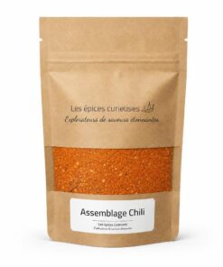Assemblage Chili - Packaging - Les Épices Curieuses
