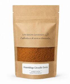 Assemblage Citrouille Dorée - Packaging - Les Épices Curieuses