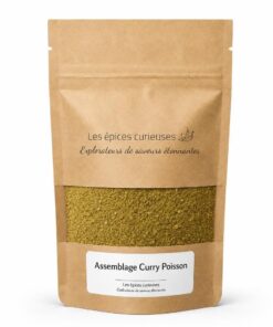 Assemblage Curry Poisson - Packaging - Les Épices Curieuses