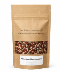 Assemblage Flocons de soleil - Packaging - Les Épices Curieuses