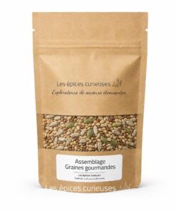 Assemblage Graines gourmandes - Packaging - Les Épices Curieuses