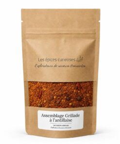Assemblage Grillade à l'antillaise - Packaging - Les Épices Curieuses