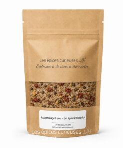 Assemblage Luxe - Sel épicé d'exception - Packaging - Les Épices Curieuses
