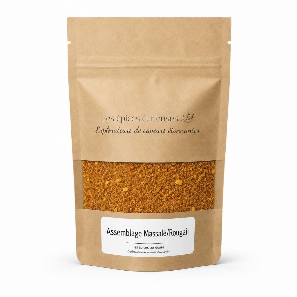 Assemblage Massalé/Rougail – Packaging – Les Épices Curieuses Assemblage Massalé/Rougail - Packaging - Les Épices Curieuses