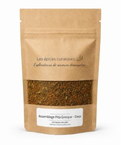 Assemblage Pita Grecque - Doux - Packaging - Les Épices Curieuses