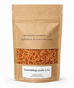 Assemblage poêle à riz - Packaging - Les Épices Curieuses