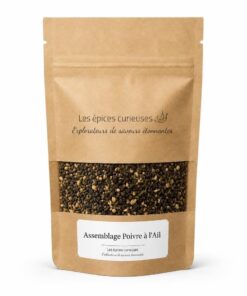 Assemblage Poivre à l'Ail - Packaging - Les Épices Curieuses