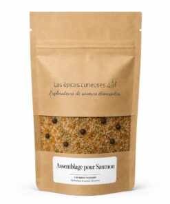 Assemblage pour Saumon - Packaging - Les Épices Curieuses