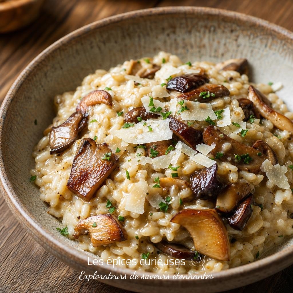 Assemblage Risotto aux cèpes – Les Épices Curieuses Assemblage Risotto aux cèpes - Les Épices Curieuses