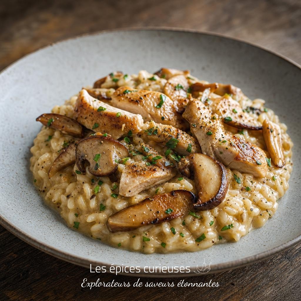 Assemblage Risotto aux cèpes – Les Épices Curieuses Assemblage Risotto aux cèpes - Les Épices Curieuses