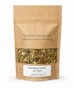 Assemblage Risotto aux cèpes - Packaging - Les Épices Curieuses