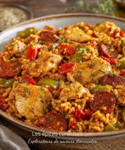 Assemblage Riz à l'espagnole - Les Épices Curieuses