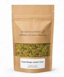 Assemblage salade César - Packaging - Les Épices Curieuses