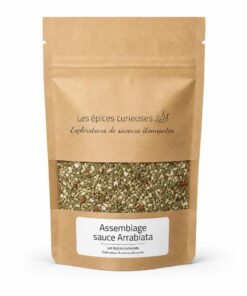 Assemblage sauce Arrabiata - Packaging - Les Épices Curieuses
