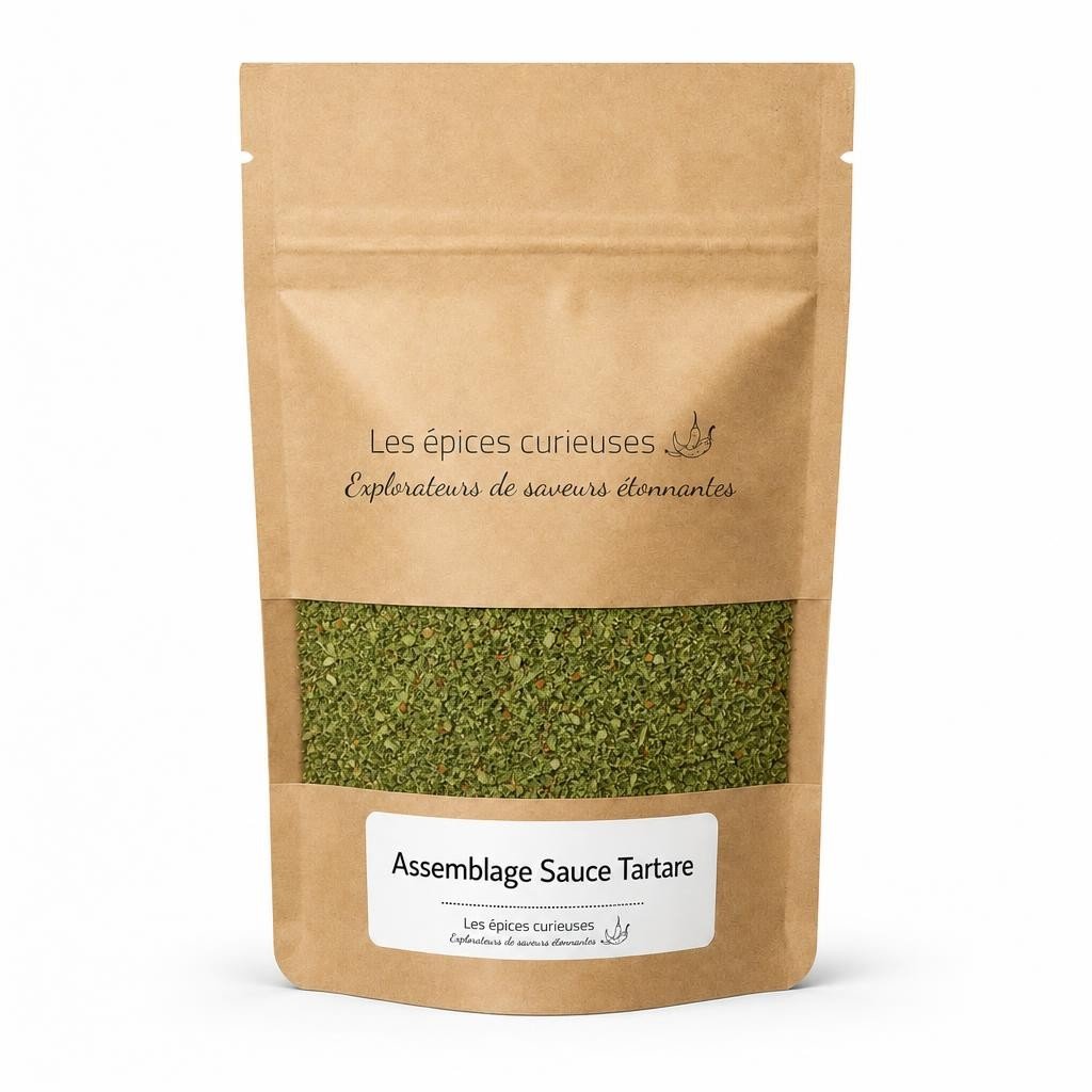 Assemblage Sauce Tartare – Packaging – Les Épices Curieuses Assemblage Sauce Tartare - Packaging - Les Épices Curieuses