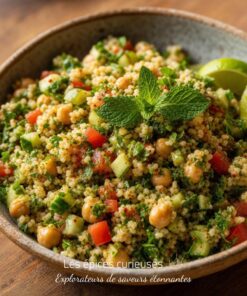 Assemblage Taboulé et salades - Les Épices Curieuses