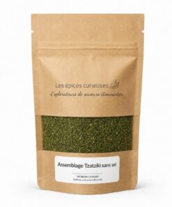 Assemblage Tzatzíki sans sel - Packaging - Les Épices Curieuses