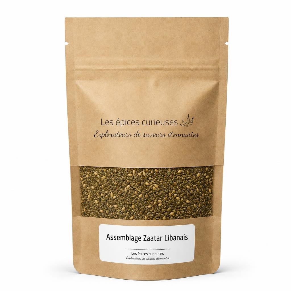 Assemblage Zaatar Libanais – Packaging – Les Épices Curieuses Assemblage Zaatar Libanais - Packaging - Les Épices Curieuses