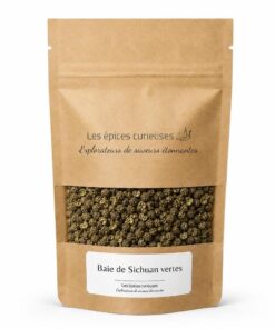 Baie de Sichuan vertes - Packaging - Les Épices Curieuses