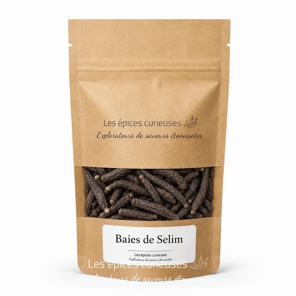 Baies de Selim – Packaging – Les Épices Curieuses Baies de Selim - Packaging - Les Épices Curieuses