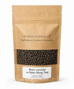 Baies verveine ou Baies Mang Tang - Packaging - Les Épices Curieuses