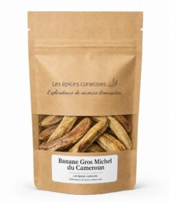 Banane Gros Michel du Cameroun - Packaging - Les Épices Curieuses