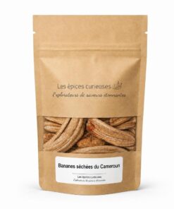 Bananes séchées du Cameroun - Packaging - Les Épices Curieuses