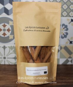 Bâtons de cannelle de Ceylan entier - Les Épices Curieuses