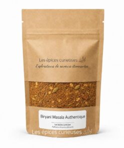 Biryani Masala Authentique - Packaging - Les Épices Curieuses