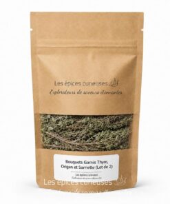 Bouquets Garnis Thym, Origan et Sarriette (Lot de 2) - Packaging - Les Épices Curieuses