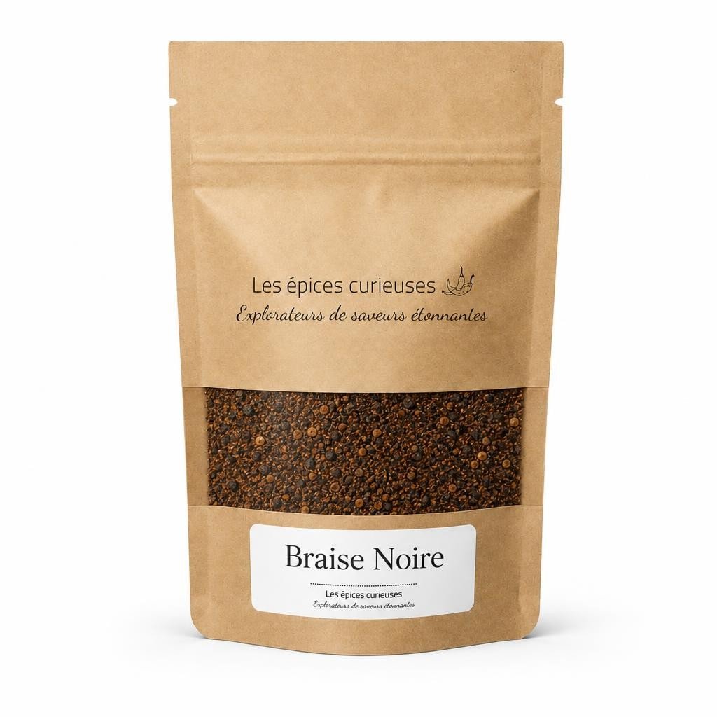 Braise Noire – Packaging – Les Épices Curieuses Braise Noire - Packaging - Les Épices Curieuses
