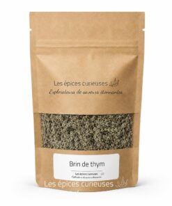 Brin de thym - Packaging - Les Épices Curieuses