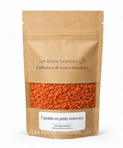 Carottes en petits morceaux - Packaging - Les Épices Curieuses