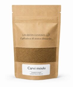 Carvi moulu - Packaging - Les Épices Curieuses