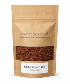 Chili cacao fumé - Packaging - Les Épices Curieuses