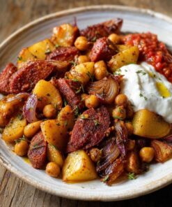 Chorizo rouge braisé - Les Épices Curieuses