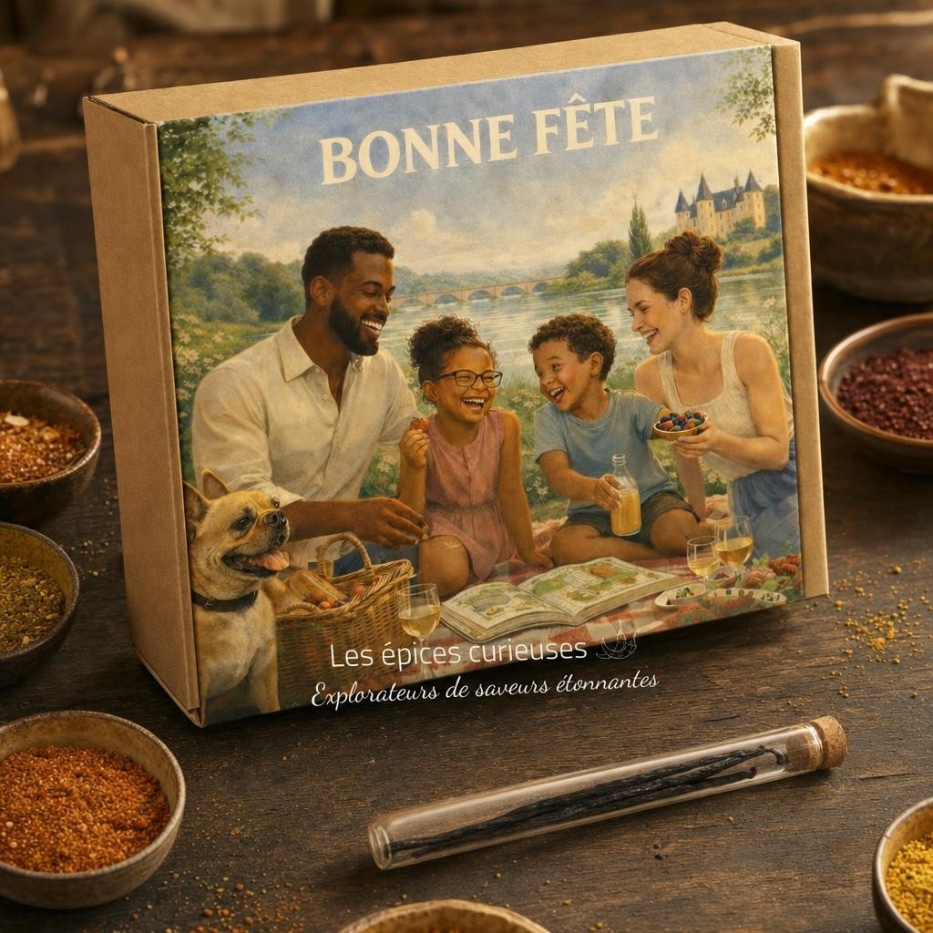 Coffret épices Fêtes des parents – Les Épices Curieuses Coffret épices Fêtes des parents - Les Épices Curieuses